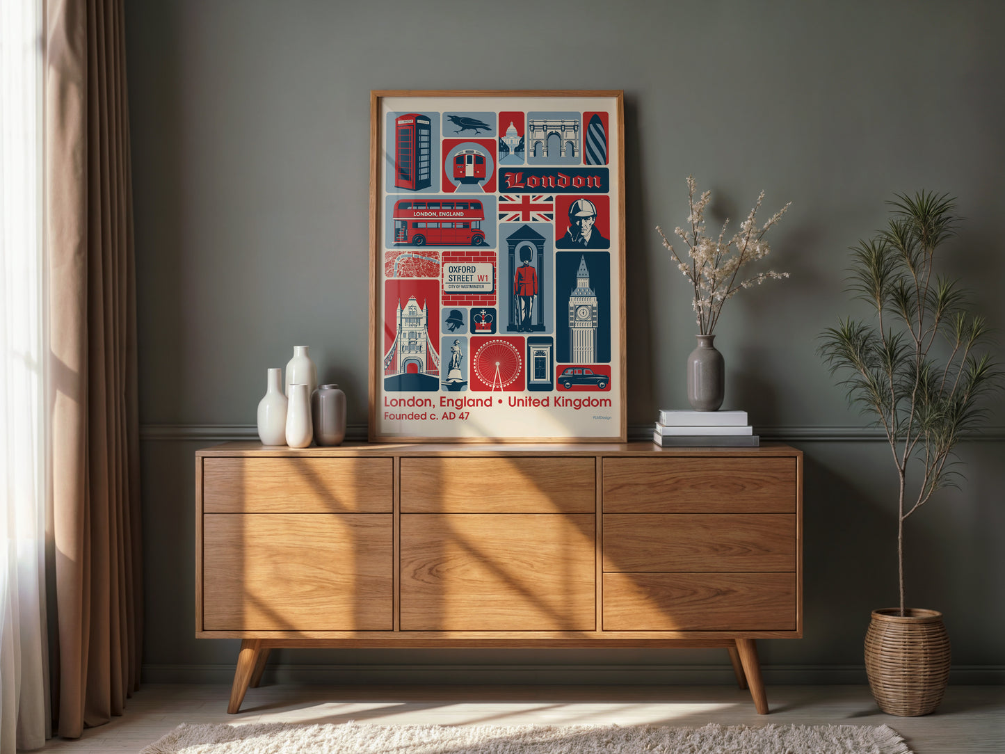 Icons of London | London Tribute Poster