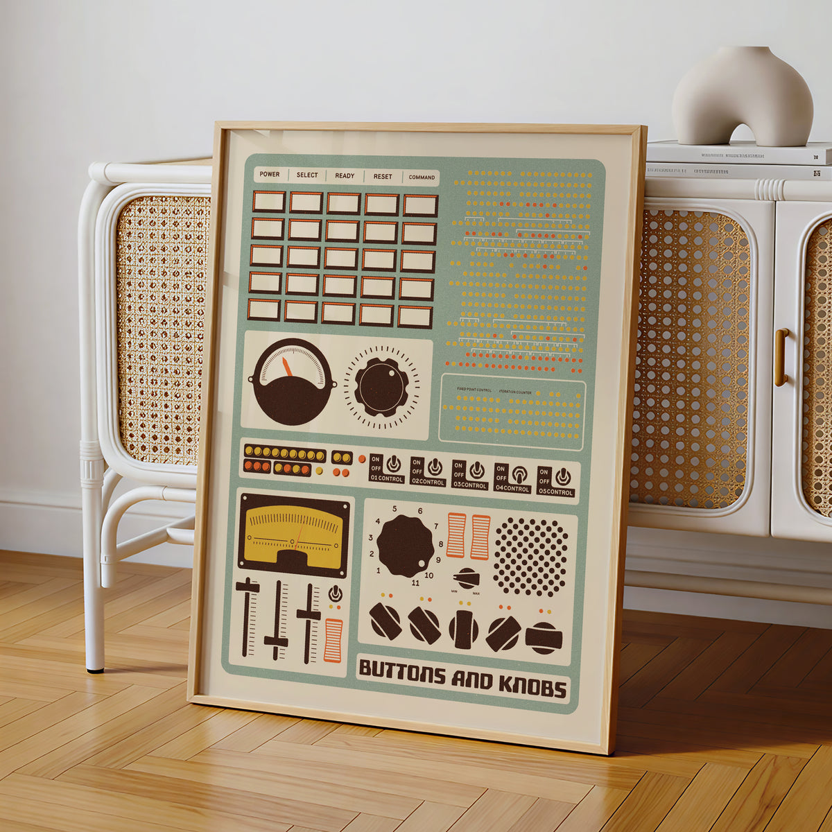Mainframe Computer Poster