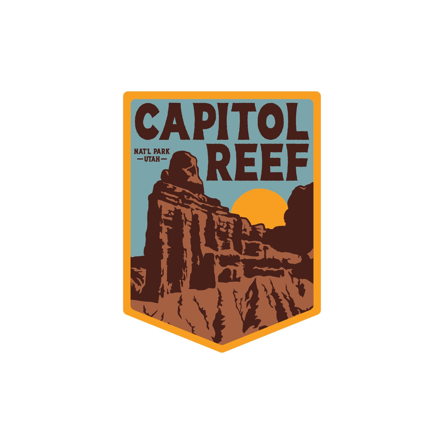 Capitol Reef National Park | Chimney Rock