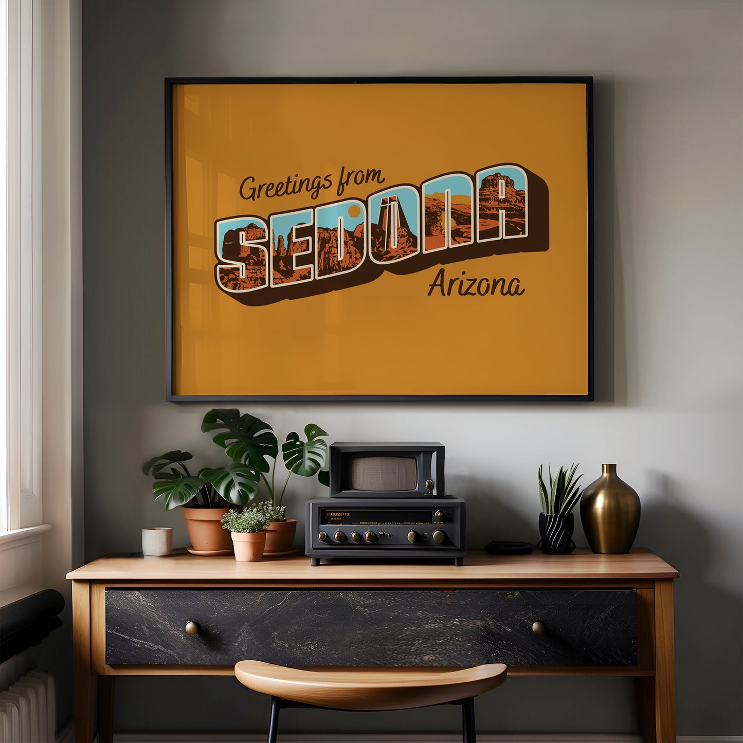 Greetings From Sedona Arizona Poster