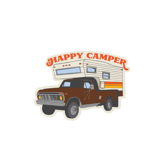 Happy Camper | Vintage Truck Camper