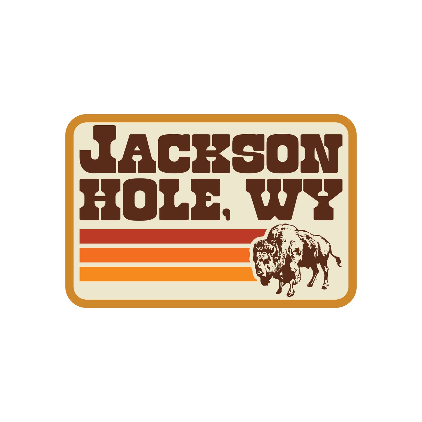 Jackson Hole Wyoming Sticker