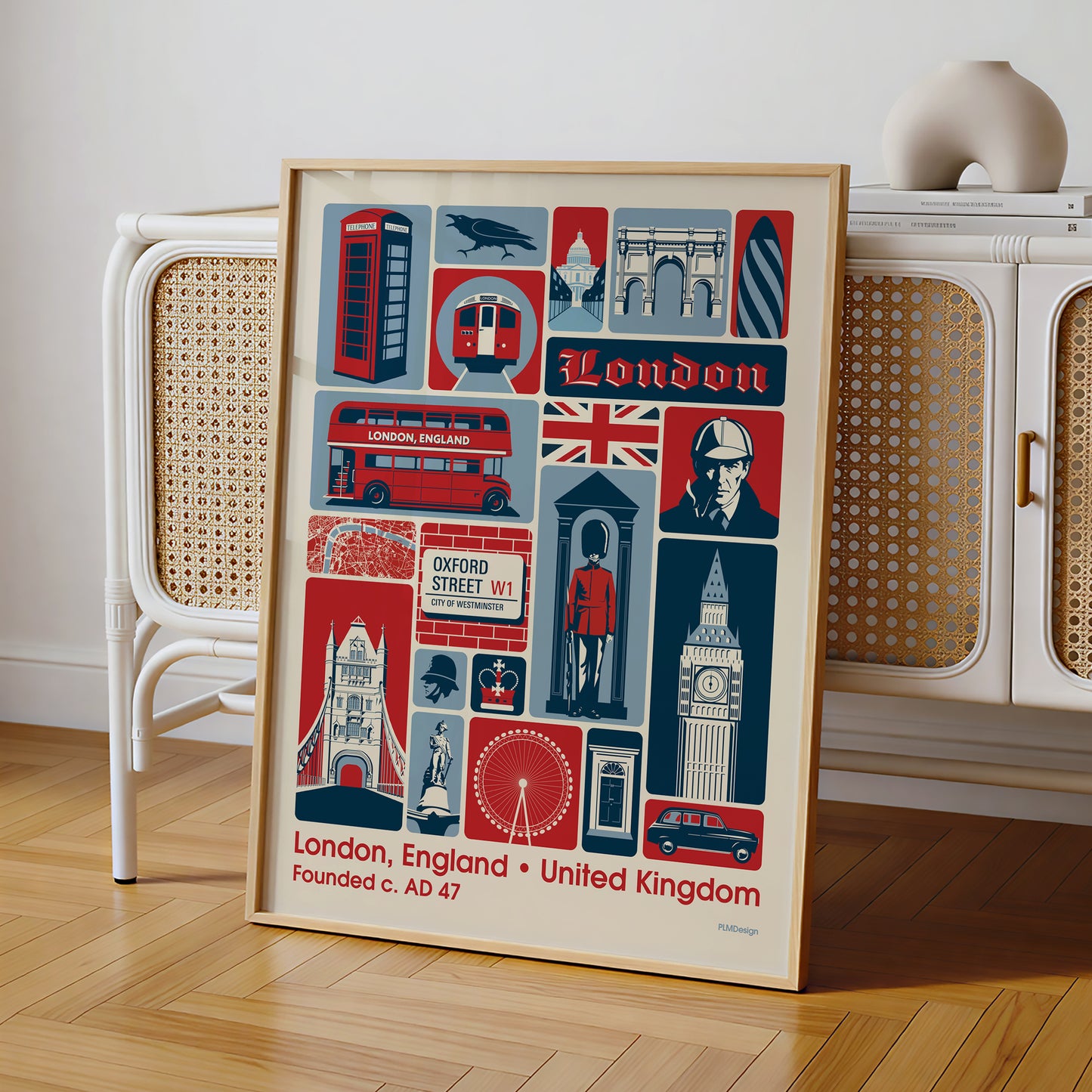 Icons of London | London Tribute Poster