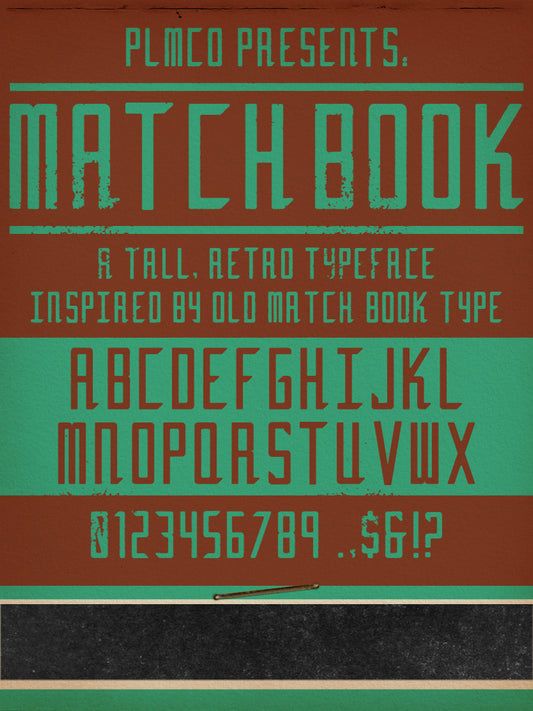 Match Book Font