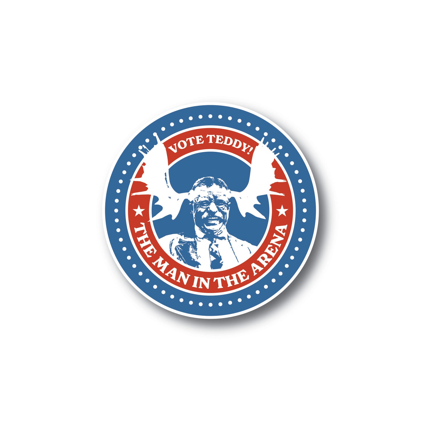 Vote Teddy | Teddy Roosevelt Badge