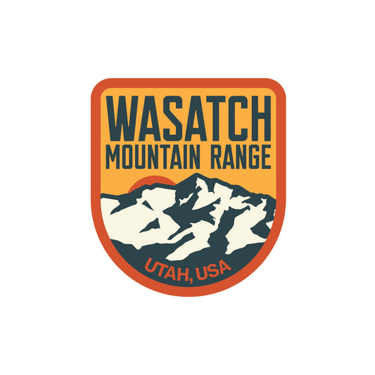 Wasatch Mountain Range | Retro Mountain