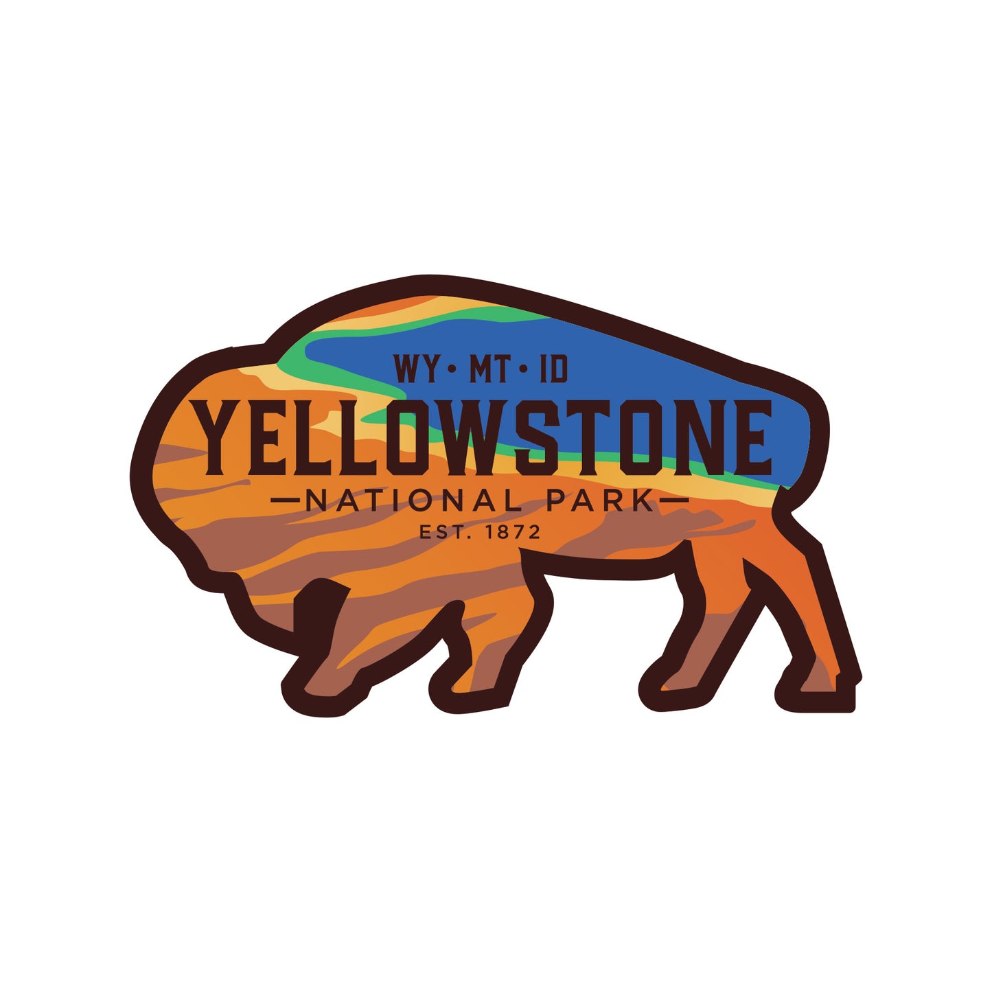 Yellowstone | Grand Prismatic Bison