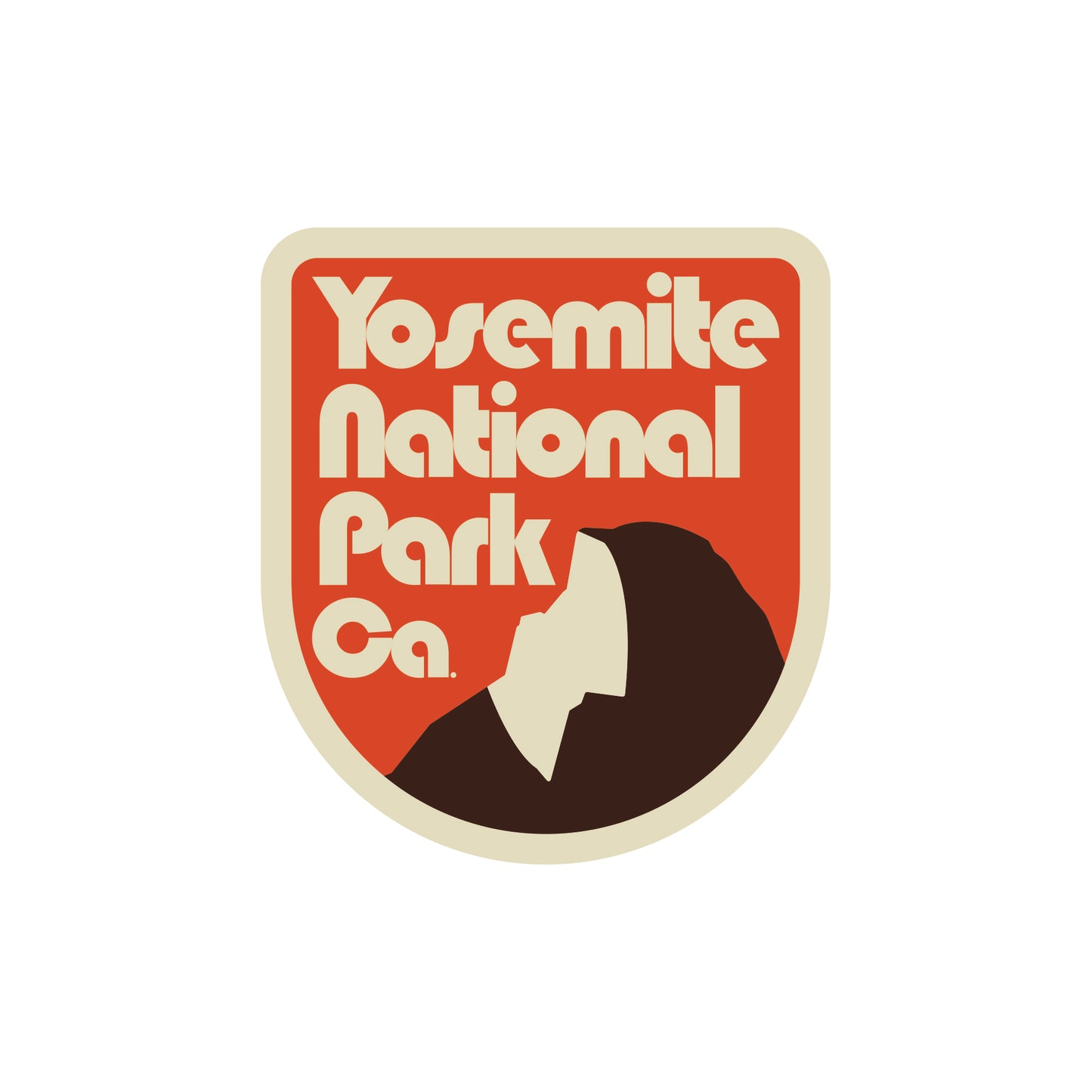 Yosemite National Park | Half Dome Retro